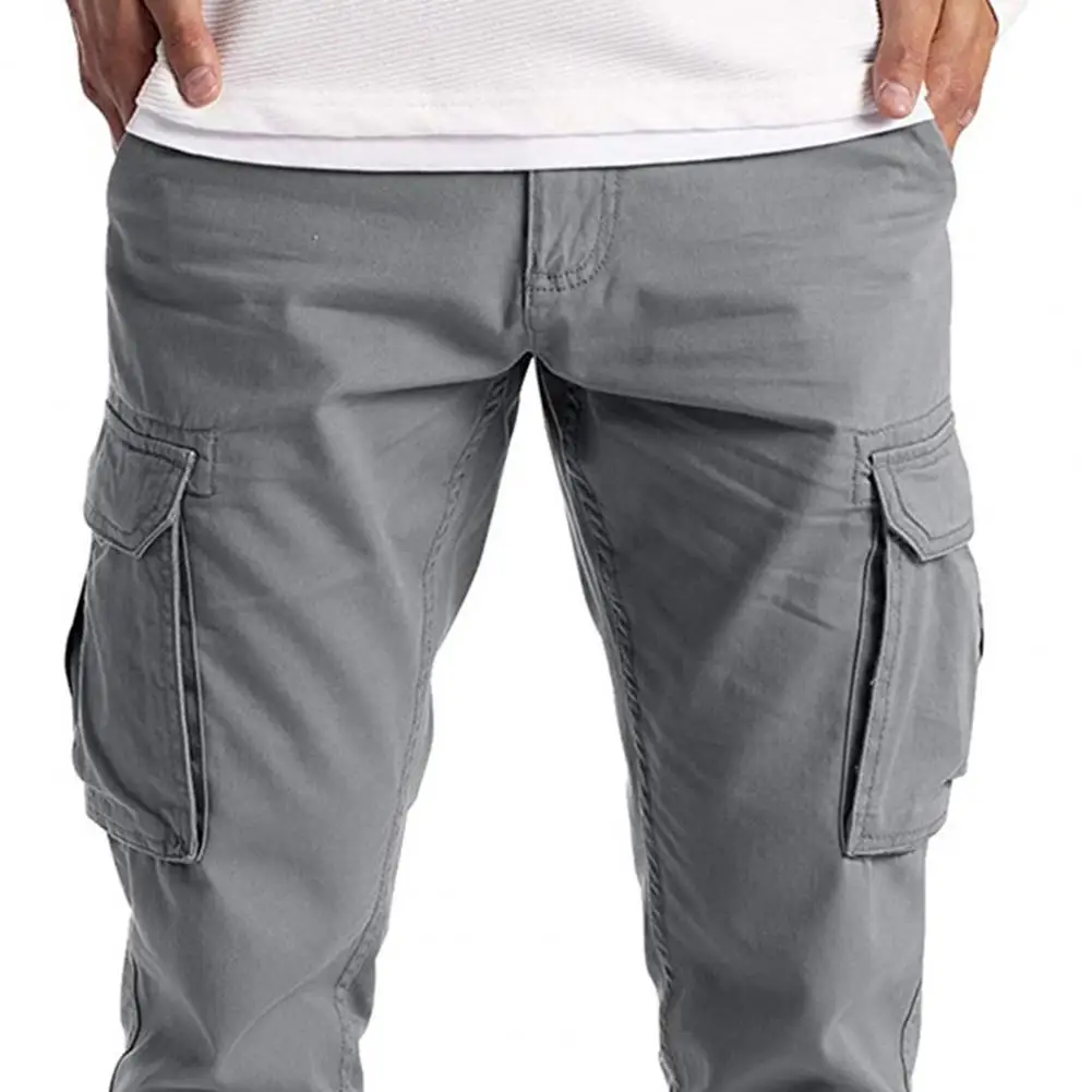 Men's Cargo Pants 2021 All Match Solid Color Multi Pockets Men Mid Waist Straight Sweatpants for Working
Men's Cargo Pants 2021 All Match Solid Color Multi Pockets Men Mid Waist Straight Sweatpants for Working
