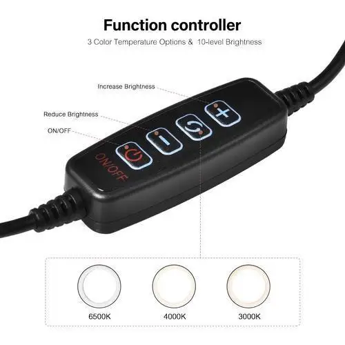 Led Light Ring for Selfie Lamp Ring Lamp Photography Lighting for Youtube Holder Camera Phone Clip Studio
Led Light Ring for Selfie Lamp Ring Lamp Photography Lighting for Youtube Holder Camera Phone Clip Studio