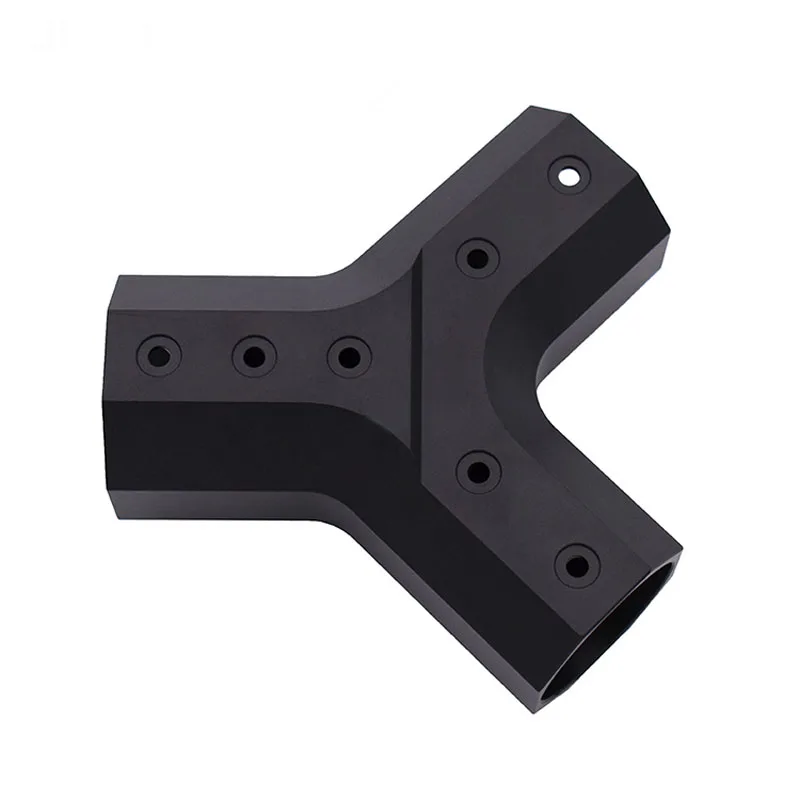 1PC Aluminum Alloy Y Shaped 40 to 35mm Tee Joint Three-way Heavy Load Carbon Tube Arm Connection Clip for RC Agriculture UAV
1PC Aluminum Alloy Y Shaped 40 to 35mm Tee Joint Three-way Heavy Load Carbon Tube Arm Connection Clip for RC Agriculture UAV