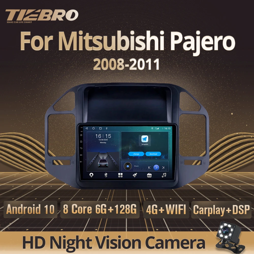 Tiebro 2DIN Android10 Car Radio For Mitsubishi Pajero V73 V68 2008-2011 GPS Navigation Carplay Car Multimedia Player Car Stereo
Tiebro 2DIN Android10 Car Radio For Mitsubishi Pajero V73 V68 2008-2011 GPS Navigation Carplay Car Multimedia Player Car Stereo
