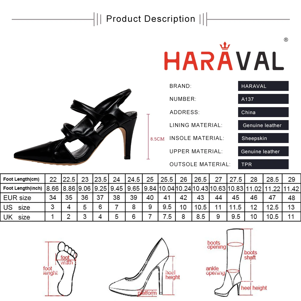 Women Sandals Shoes Sexy Elegant Spring Summer Autumn Pointed Toe High Heels Black White Back Strap Concise Style Female A137
Women Sandals Shoes Sexy Elegant Spring Summer Autumn Pointed Toe High Heels Black White Back Strap Concise Style Female A137