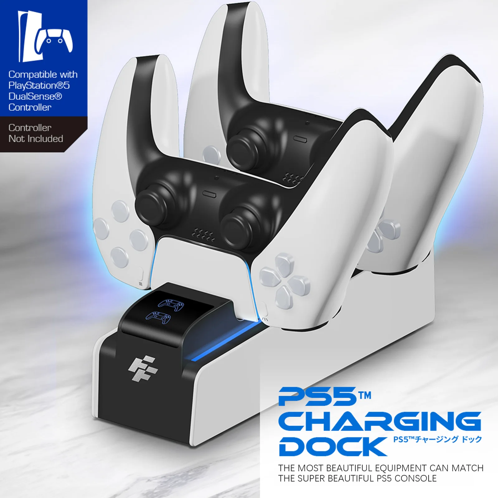 Dual Fast Charger for PS5 Wireless Controller USB 3.1 Type-C Charging Cradle Dock Station for Sony PlayStation5 Joystick Gamepad
Dual Fast Charger for PS5 Wireless Controller USB 3.1 Type-C Charging Cradle Dock Station for Sony PlayStation5 Joystick Gamepad