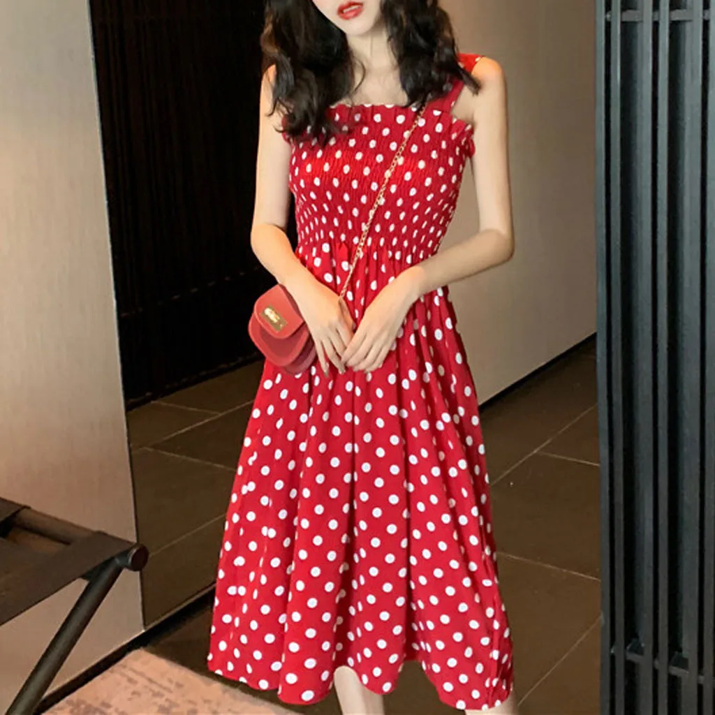Women Polka Dots Summer Dress Casual Bandage Short Sleeve V-Neck Ruffle Dress Fashion Lace Up Chiffon Dresses Female Vestidos
Women Polka Dots Summer Dress Casual Bandage Short Sleeve V-Neck Ruffle Dress Fashion Lace Up Chiffon Dresses Female Vestidos