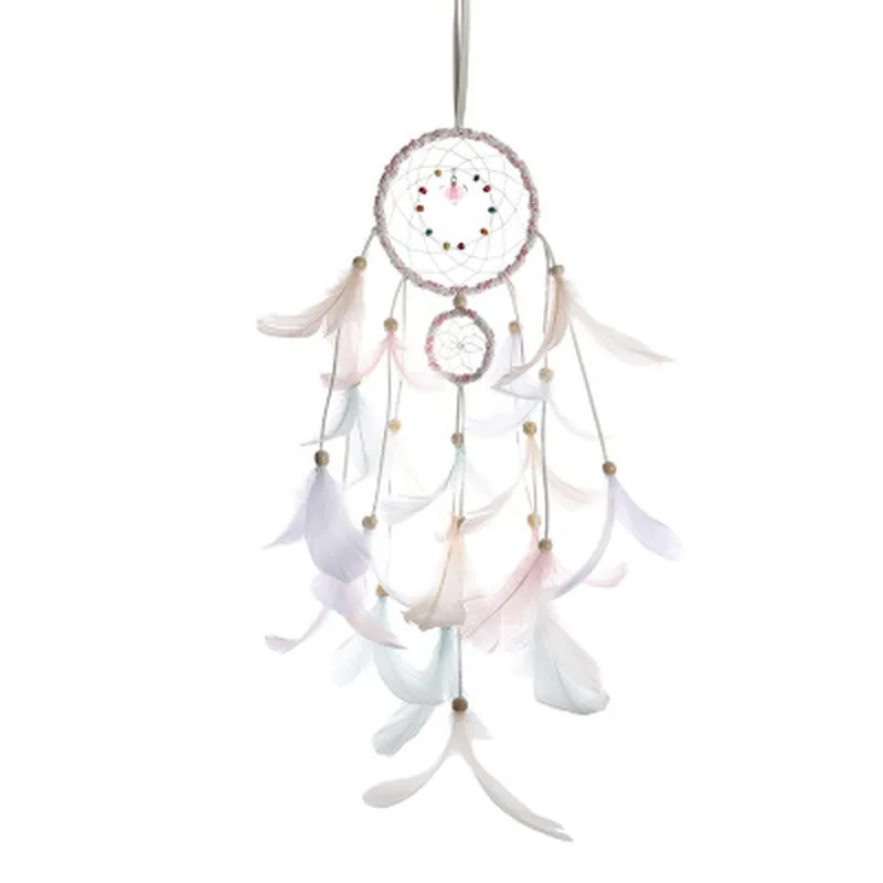Creative dream catcher feather ornaments room hanging lights wall decoration lights shooting props lights party wedding lights
Creative dream catcher feather ornaments room hanging lights wall decoration lights shooting props lights party wedding lights