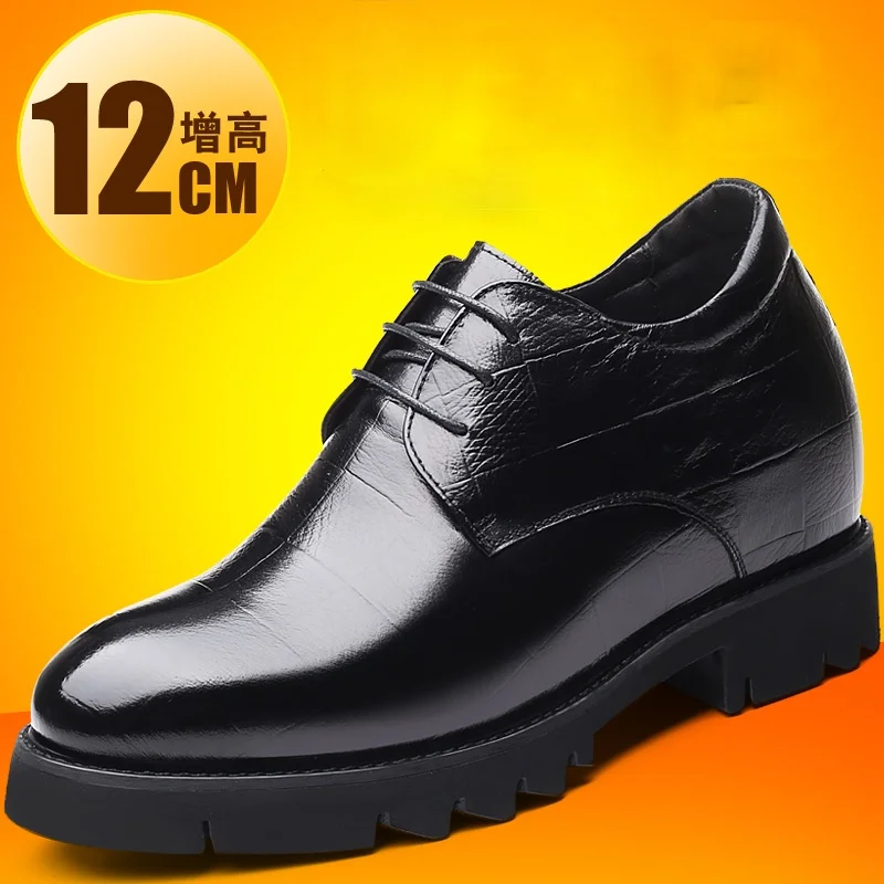 Genuine Leather Men Increase 12cm Spring and Autumn Men's Shoes Invisible Increase Men's Fashion Business Leisure Elevator Shoes
Genuine Leather Men Increase 12cm Spring and Autumn Men's Shoes Invisible Increase Men's Fashion Business Leisure Elevator Shoes