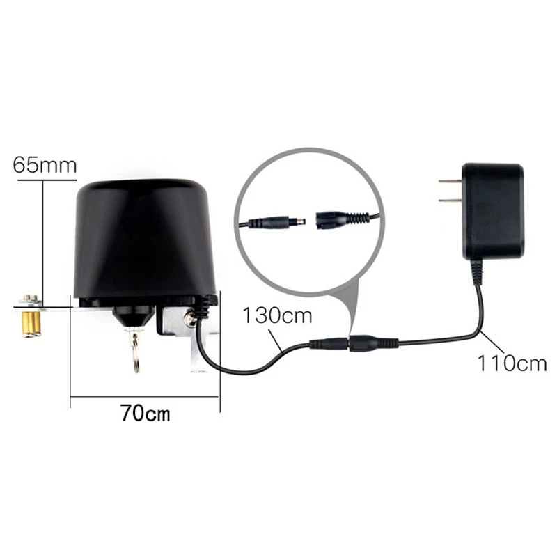 Tuya Zigbee WiFi Water Valve Home Smart Water/Gas Valve Automation Shut Off Controller Works With Alexa Google Assistant IFTTT
Tuya Zigbee WiFi Water Valve Home Smart Water/Gas Valve Automation Shut Off Controller Works With Alexa Google Assistant IFTTT