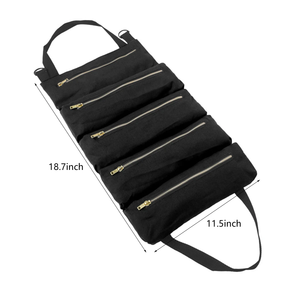 Tool Storage Bags Portable Canvas Handbag Car Seat Back Carrier Organizer Multi-function Roll Up Tools Pouch Outdoor Accessories
Tool Storage Bags Portable Canvas Handbag Car Seat Back Carrier Organizer Multi-function Roll Up Tools Pouch Outdoor Accessories