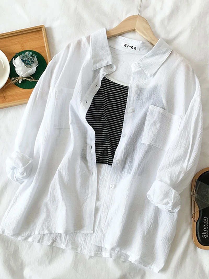 2021 new Hot selling women tops korean fashion long sleeve blouse casual ladies work button up shirt female white blouse Vy6031
2021 new Hot selling women tops korean fashion long sleeve blouse casual ladies work button up shirt female white blouse Vy6031
