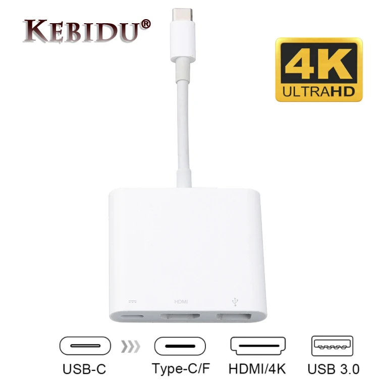 Hot Type C к HDMI USB 3 1 Hub 0/HDMI/ Female адаптер зарядного устройства для нового Macbook Dell XPS
