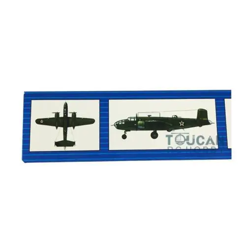 Trumpeter 06201 1/350 North American B-25B Mitchell Bomber Aircraft Set Model TH05516-SMT6
Trumpeter 06201 1/350 North American B-25B Mitchell Bomber Aircraft Set Model TH05516-SMT6