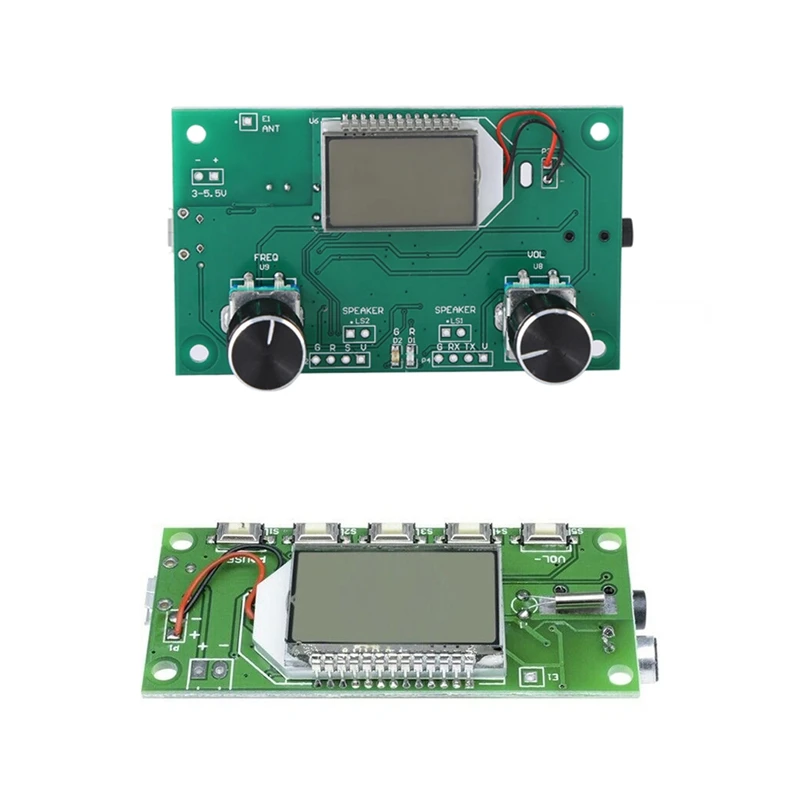FM Radio Receiver Module Modulation Stereo Receiving Board With FM Radio Wireless Microphone Stereo Module
FM Radio Receiver Module Modulation Stereo Receiving Board With FM Radio Wireless Microphone Stereo Module