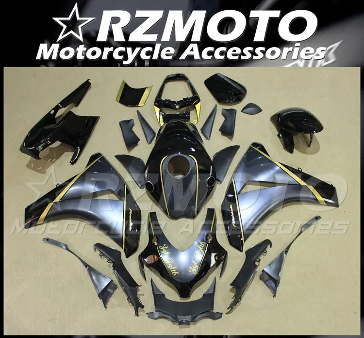 Injection Mold New ABS Whole Fairings Kit Fit for HONDA CBR1000RR 2008 2009 2010 2011 08 09 10 11 CBR1000 Bodywork Gray black
Injection Mold New ABS Whole Fairings Kit Fit for HONDA CBR1000RR 2008 2009 2010 2011 08 09 10 11 CBR1000 Bodywork Gray black