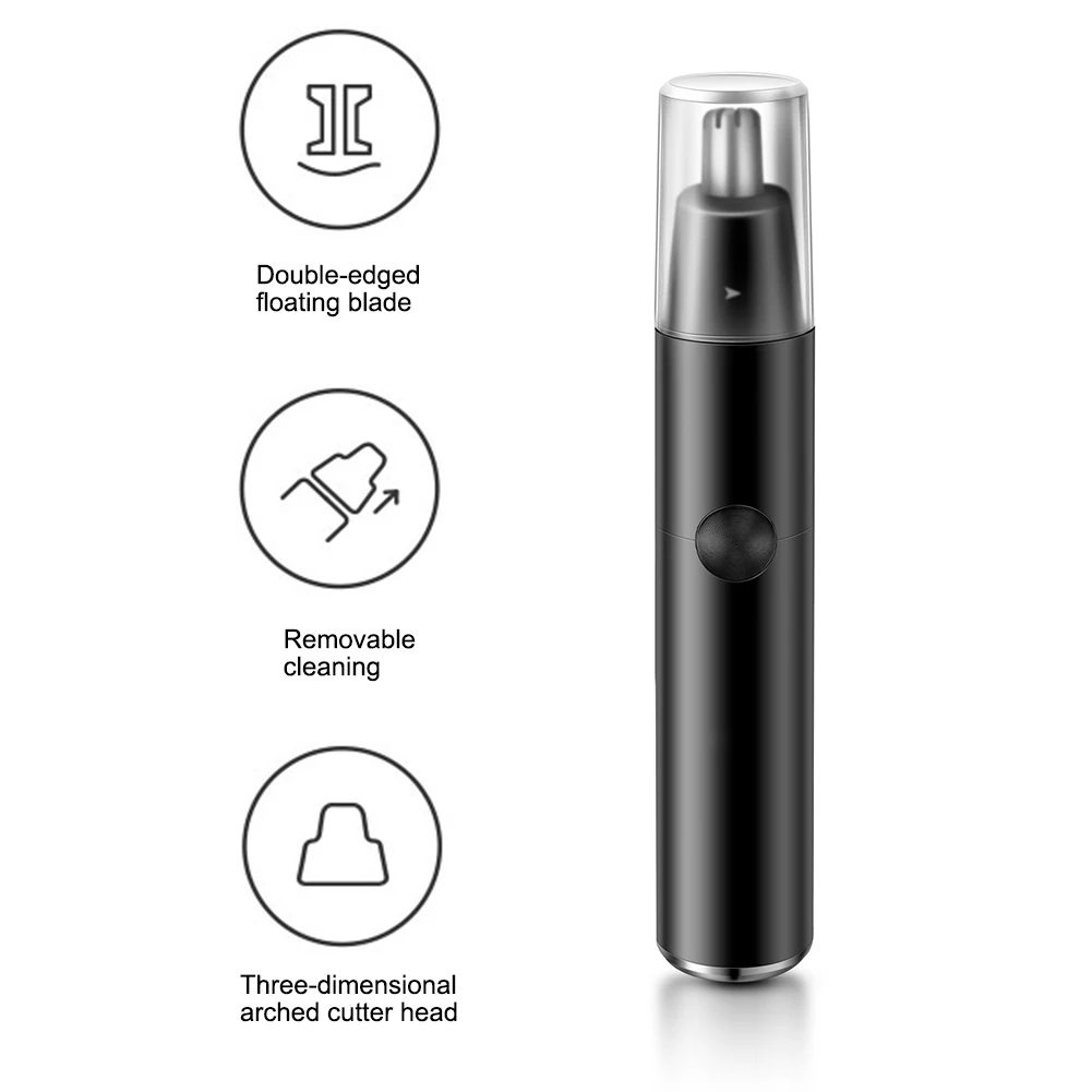 Nose Hair Trimmer Vibrissa Shaving Device Multifunction Mustache Beard Hair Electric Micro Shaver Razor Eyebrow Groomer
Nose Hair Trimmer Vibrissa Shaving Device Multifunction Mustache Beard Hair Electric Micro Shaver Razor Eyebrow Groomer