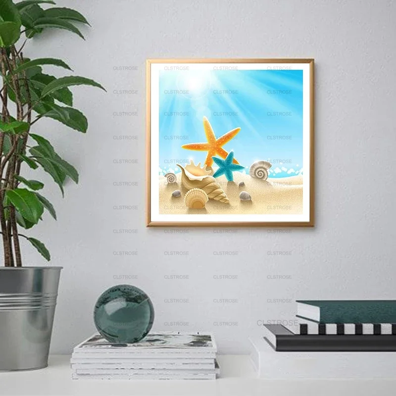 Diy 5D Modern Acrylic Diamond Painting Color Painting Sea Landscape Pattern Rectangular Pattern Family Living Room Sofa
Diy 5D Modern Acrylic Diamond Painting Color Painting Sea Landscape Pattern Rectangular Pattern Family Living Room Sofa