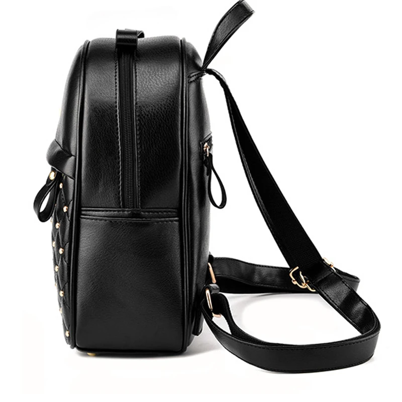 Women Backpack Brand Fashion Causal bags High Quality Lattice Rivet Female Shoulder Bag PU Leather Backpacks for Girls mochila
Women Backpack Brand Fashion Causal bags High Quality Lattice Rivet Female Shoulder Bag PU Leather Backpacks for Girls mochila