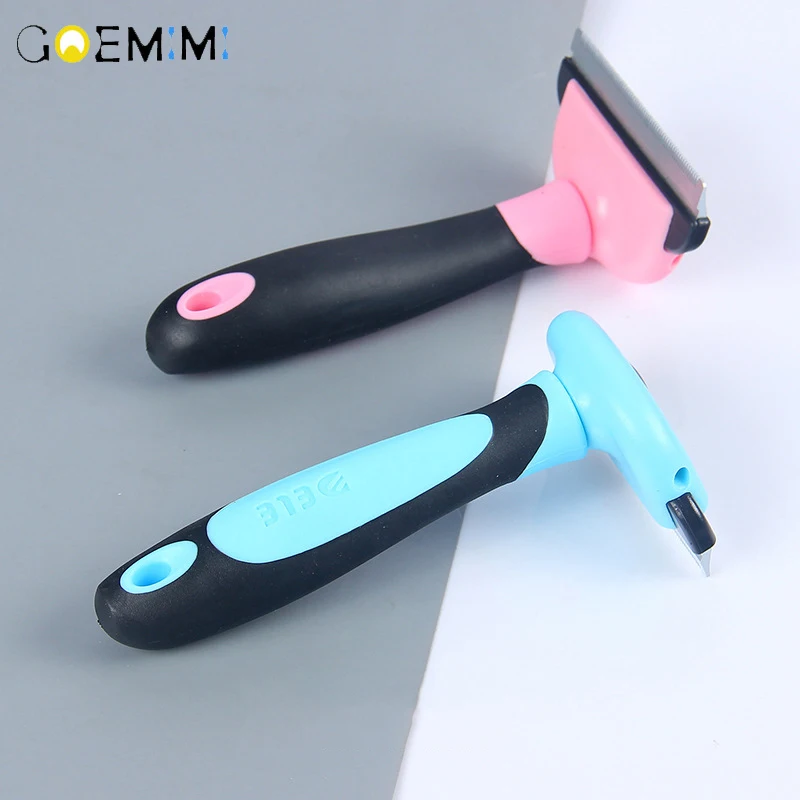 Pet Dog Cat Hair Removal Brush Comb Pet Grooming Tools Cini Furmines Hair Shedding Trimmer a comb for dogs
Pet Dog Cat Hair Removal Brush Comb Pet Grooming Tools Cini Furmines Hair Shedding Trimmer a comb for dogs