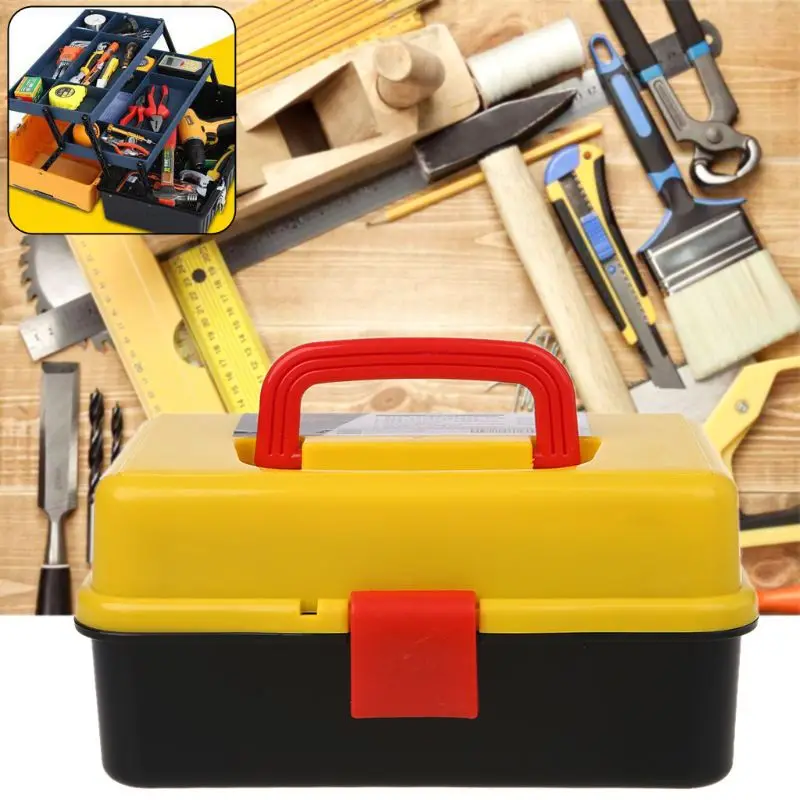 L9BE 3 Layer Folding Tool Storage Box Portable Hardware Toolbox Multifunction Car Repair Container Case
L9BE 3 Layer Folding Tool Storage Box Portable Hardware Toolbox Multifunction Car Repair Container Case