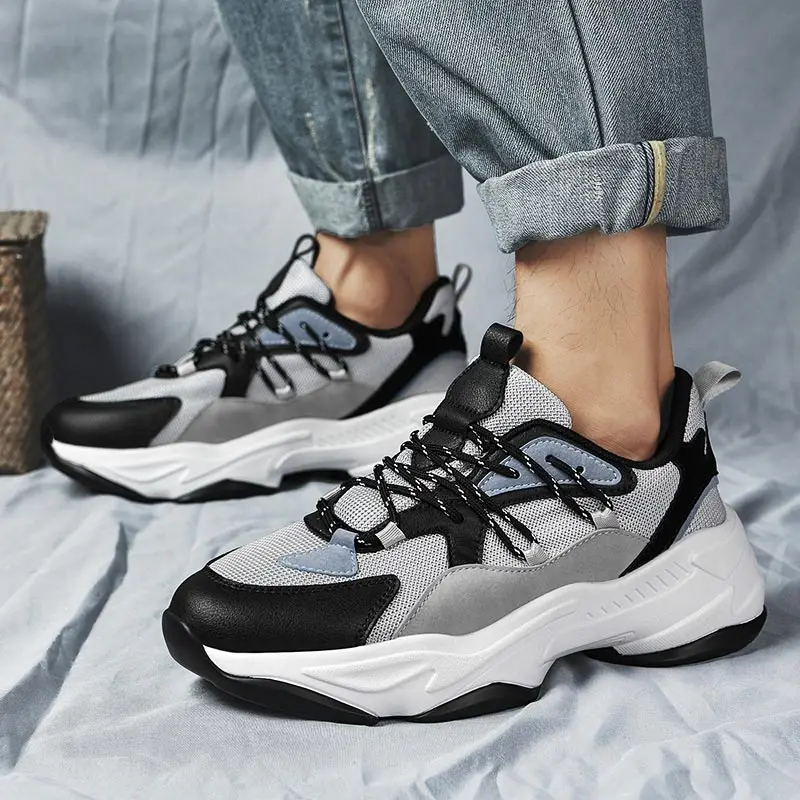 Large Size Summer Height Sneakers Man Running Shoes Men Sports Shoes for Boys Footwear for Sport for Men Gray Walking Flat A-777
Large Size Summer Height Sneakers Man Running Shoes Men Sports Shoes for Boys Footwear for Sport for Men Gray Walking Flat A-777