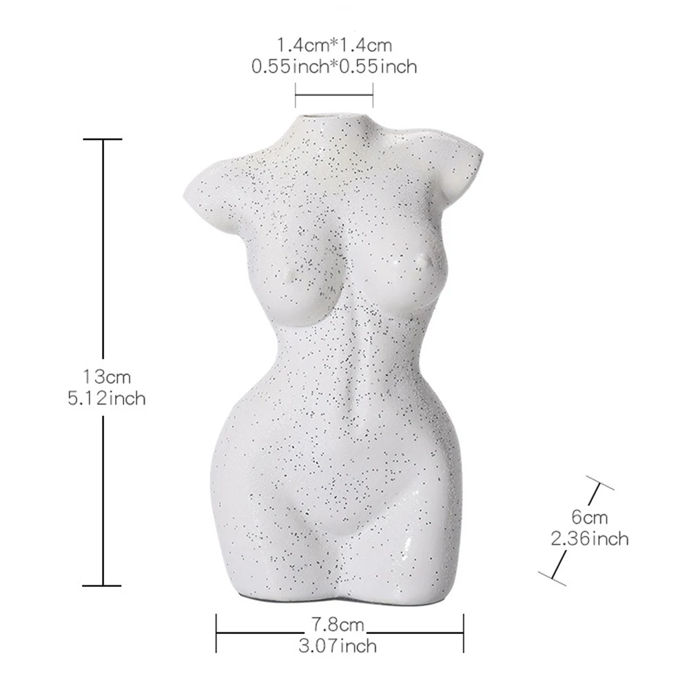 New Female Body Vase Resin Tabletop Flower Pot Modern Home Art Design Decors Home Decoration Gift Supply
New Female Body Vase Resin Tabletop Flower Pot Modern Home Art Design Decors Home Decoration Gift Supply