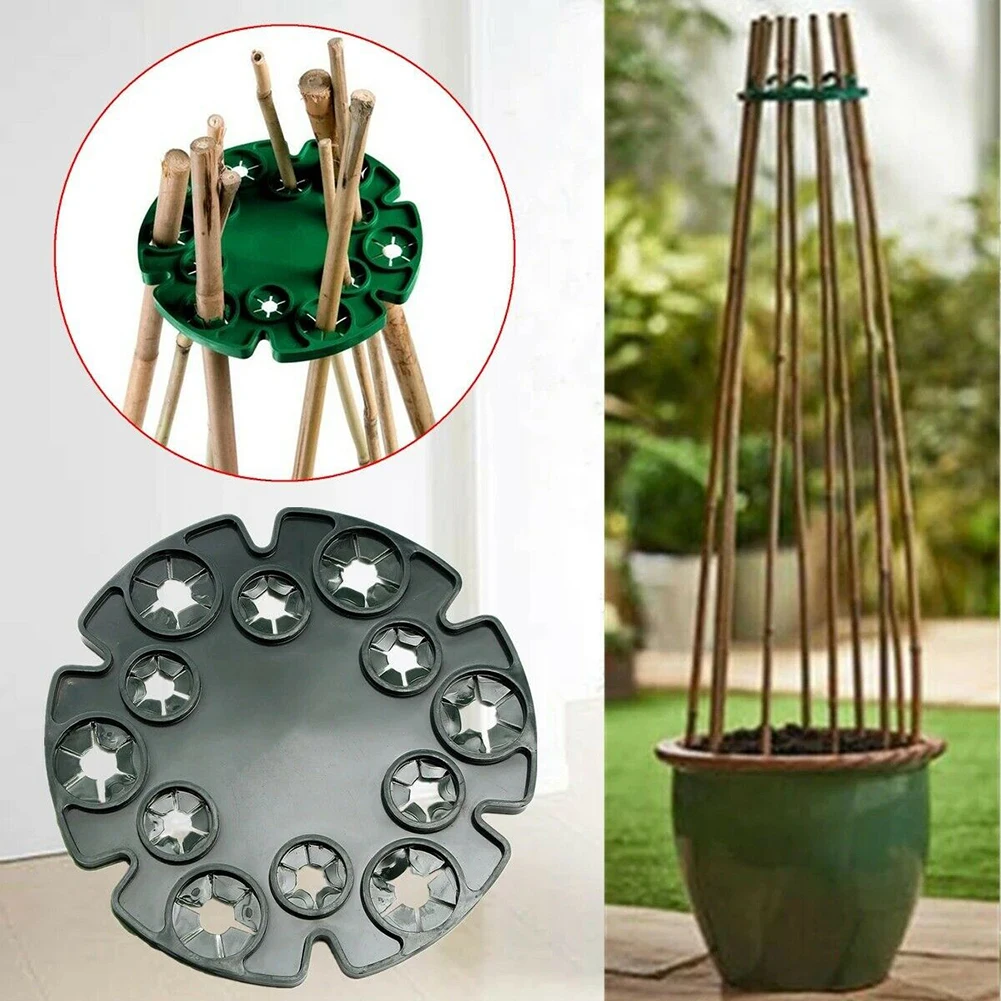 13.5 cm Outdoor Garden Frame Plant Support Protection Tray Bamboo Cane Holder Landscape Engineering Balcony Rack Garden Supplies
13.5 cm Outdoor Garden Frame Plant Support Protection Tray Bamboo Cane Holder Landscape Engineering Balcony Rack Garden Supplies