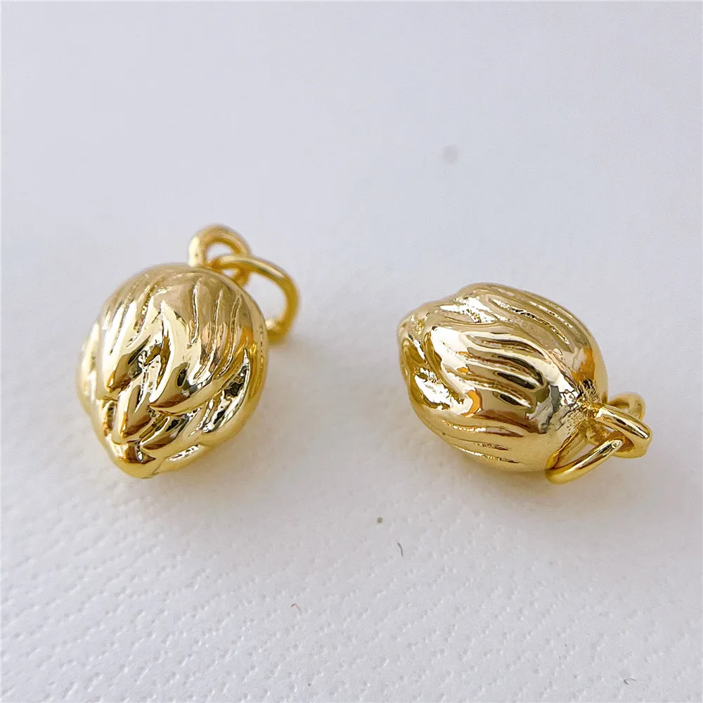 1PCS Real 18K Gold Plated Necklace Pendant Charms for Jewelry Findings Components Making Supplies DIY Cupron Accessories
1PCS Real 18K Gold Plated Necklace Pendant Charms for Jewelry Findings Components Making Supplies DIY Cupron Accessories