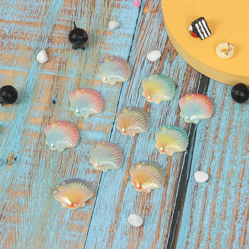 10 Pcs Resin Kawaii Laser Shell Flatback Cabochons Embellishment DIY Accessories Scrapbooking Crafts Decoration:25*26mm
10 Pcs Resin Kawaii Laser Shell Flatback Cabochons Embellishment DIY Accessories Scrapbooking Crafts Decoration:25*26mm