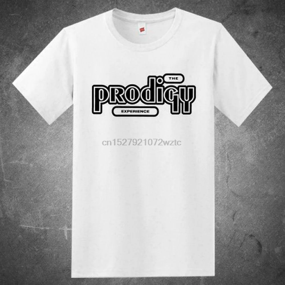 Новый PRODIGY опыт альбом символ Мужская белая рубашка США размер S XXXL ZM1|Мужские