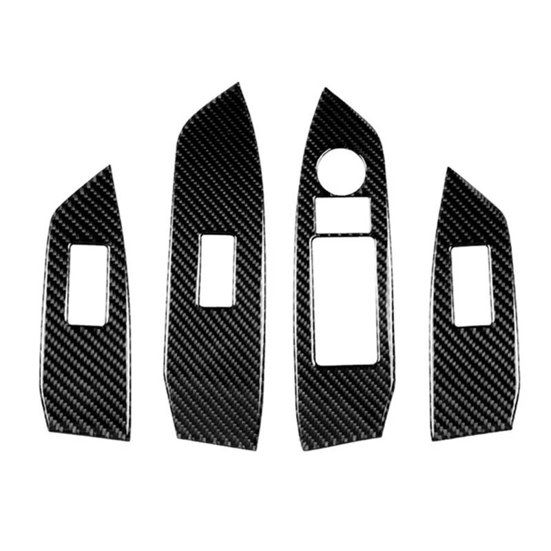 Крышка панели переключателя окна автомобиля, отделка, аксессуары для интерьера из углеродного волокна для Mazda CX-5 CX5 2017-2020
Крышка панели переключателя окна автомобиля, отделка, аксессуары для интерьера из углеродного волокна для Mazda CX-5 CX5 2017-2020