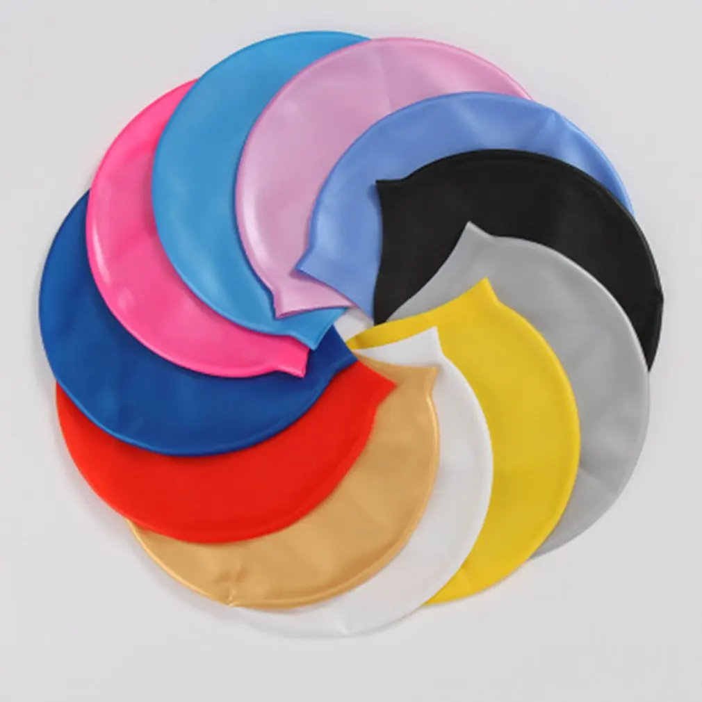 Soft Silicone Waterproof Swimming Caps Protect Ears Long Hair Sports Swim Pool Hat Swimming Cap for Men & Women Adults
Soft Silicone Waterproof Swimming Caps Protect Ears Long Hair Sports Swim Pool Hat Swimming Cap for Men & Women Adults