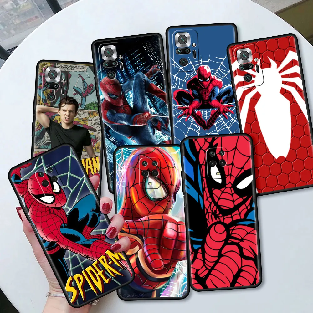 MARVEL Silicone Case for Xiaomi Redmi Note 9S 9 8 10 Pro K40 8T 9T 7 9C 9A 8A 7A 6A Soft Phone Cover Peter Parker
MARVEL Silicone Case for Xiaomi Redmi Note 9S 9 8 10 Pro K40 8T 9T 7 9C 9A 8A 7A 6A Soft Phone Cover Peter Parker