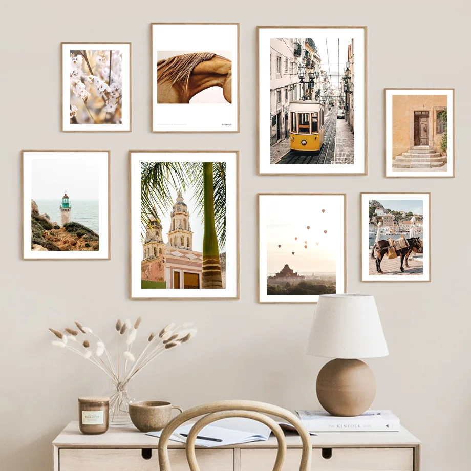 Nordic Poster Hot Air Balloon Train Horse Palm Leaves Flower Bridge Wall Art Print Canvas Painting Decor Picture For Living Room
Nordic Poster Hot Air Balloon Train Horse Palm Leaves Flower Bridge Wall Art Print Canvas Painting Decor Picture For Living Room