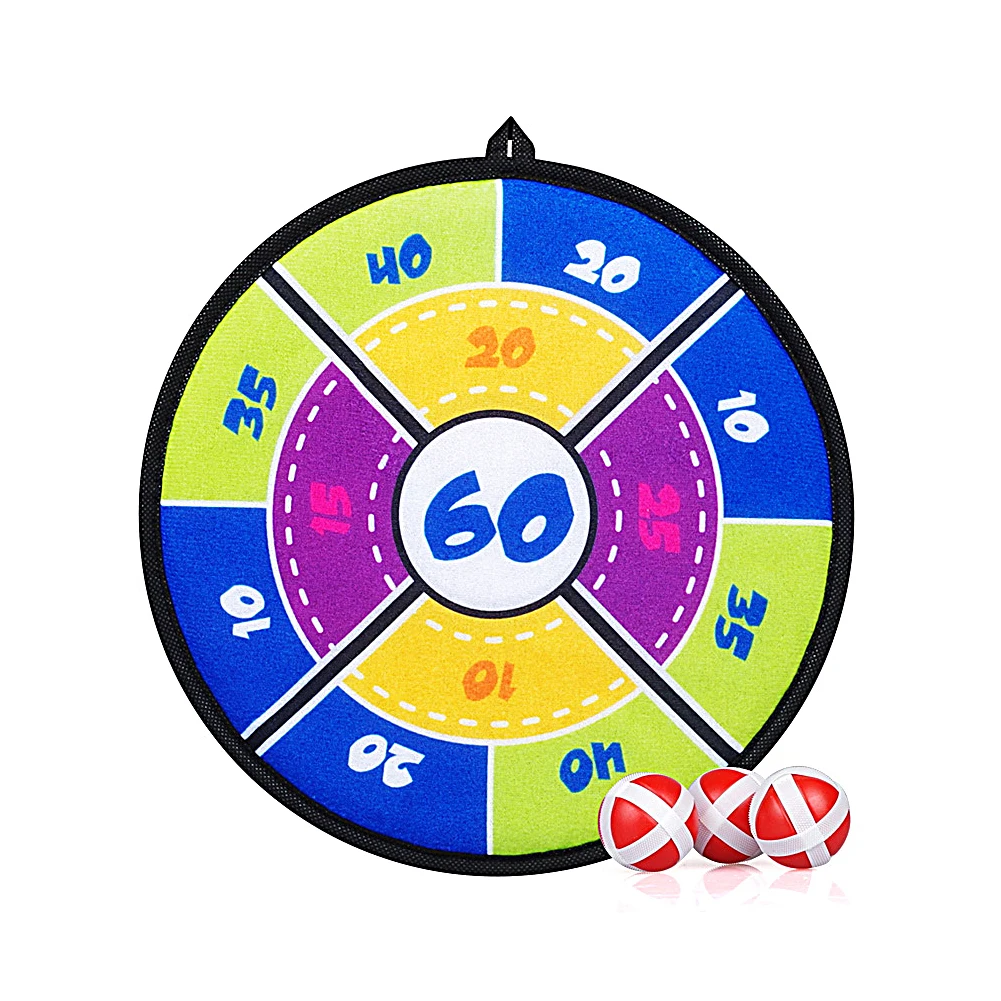 27.5CM Children's Toy Safety Sticky Ball Cloth Target Parent-child Interaction Throwing Toy Family Entertainment Game For Kids
27.5CM Children's Toy Safety Sticky Ball Cloth Target Parent-child Interaction Throwing Toy Family Entertainment Game For Kids