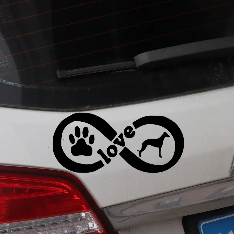 YJZT 16.9X7.7CM Creative Car Sticker Dog Love Vinyl Decal Funny Animal Black/Silver C24-1201
YJZT 16.9X7.7CM Creative Car Sticker Dog Love Vinyl Decal Funny Animal Black/Silver C24-1201