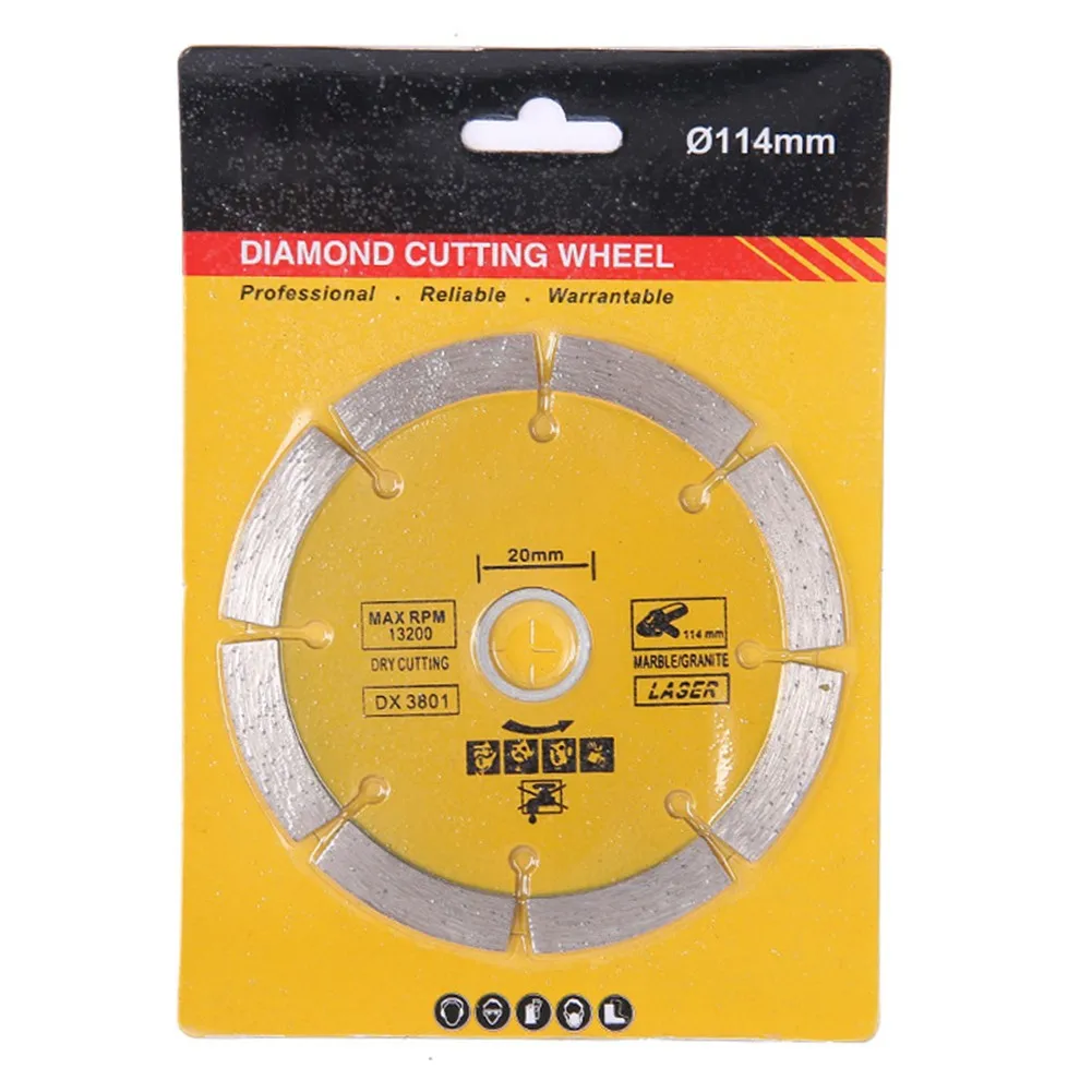 110mm Diamond Saw Blade Disc Porcelain Tile Ceramic Granite Marble Wood Cutting Blades For Angle Grinder Diamond Saw Blade
110mm Diamond Saw Blade Disc Porcelain Tile Ceramic Granite Marble Wood Cutting Blades For Angle Grinder Diamond Saw Blade