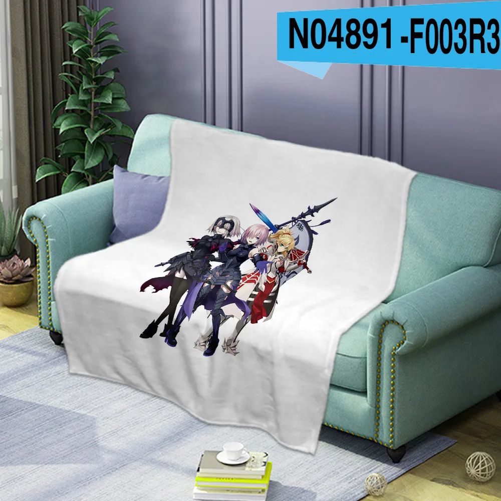 FateGrandOrder Animation Pattern Light Spring/summer Flannel Wool Blanket 3D Comfortable Soft Children Bedroom Home Textile
FateGrandOrder Animation Pattern Light Spring/summer Flannel Wool Blanket 3D Comfortable Soft Children Bedroom Home Textile