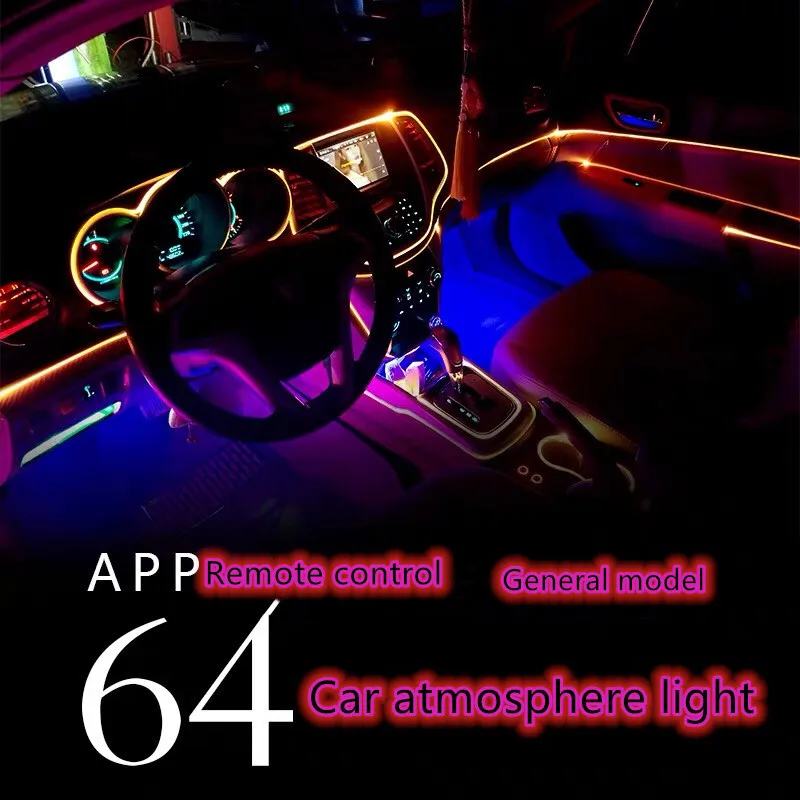 Universal Car Interior Ambience Lamp App Control 8m Optical Fiber 10 in 1 Ambient Environment Light Footlights Discoloration
Universal Car Interior Ambience Lamp App Control 8m Optical Fiber 10 in 1 Ambient Environment Light Footlights Discoloration