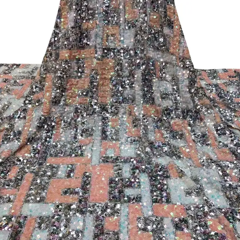 2020 Sequin Lace Fabric Mesh Purple Color African Embroidery Sequence Nigerian French Party Latest High Quality Tulle Hot Sale
2020 Sequin Lace Fabric Mesh Purple Color African Embroidery Sequence Nigerian French Party Latest High Quality Tulle Hot Sale