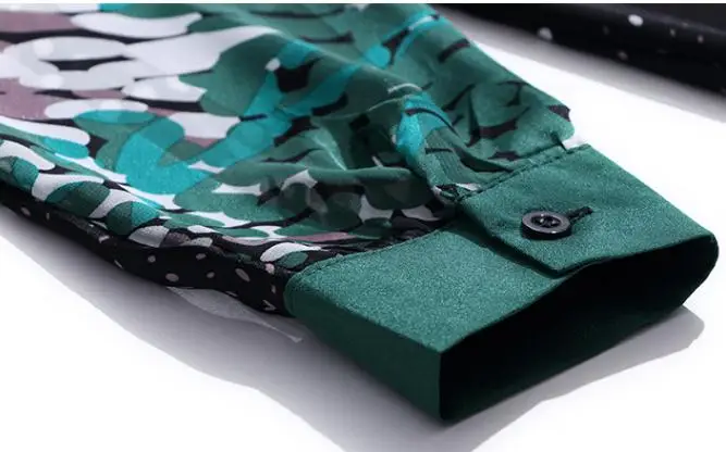 Korean Women 3xl Bow Collar Long Sleeve Green Printed Floral Black Chiffon Blouse , Spring Fall Woman Clothes Long Sleeve Tops
Korean Women 3xl Bow Collar Long Sleeve Green Printed Floral Black Chiffon Blouse , Spring Fall Woman Clothes Long Sleeve Tops