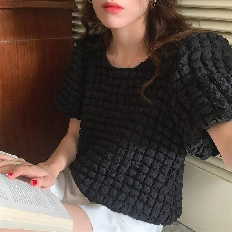 All Match New Square Collar Puff Sleeves 2021 Lady Stylish Hot Tops OL Shirts Femme Women Summer Streetwear Blouses
All Match New Square Collar Puff Sleeves 2021 Lady Stylish Hot Tops OL Shirts Femme Women Summer Streetwear Blouses