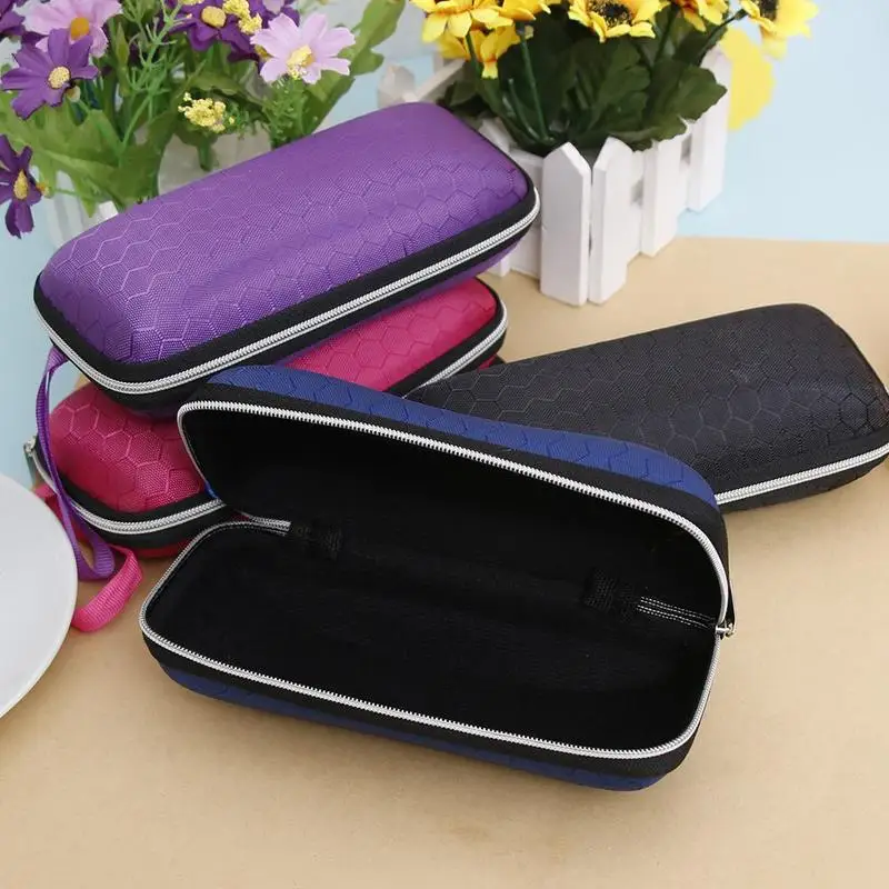New Portable Fashion Rectangle Zipper Sunglasses Hard Eye Glasses Case Eyewear Protector Box 
New Portable Fashion Rectangle Zipper Sunglasses Hard Eye Glasses Case Eyewear Protector Box