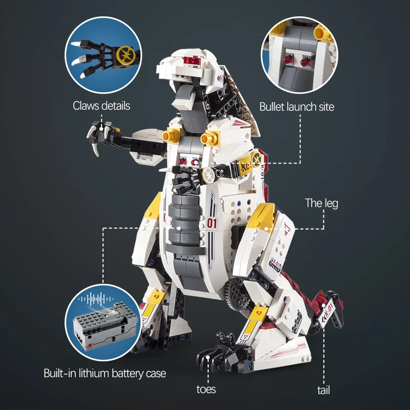 RC Godzillainged Model bricks Electric Small size Assembled Children's Educational Building Blocks Toys for children 
RC Godzillainged Model bricks Electric Small size Assembled Children's Educational Building Blocks Toys for children