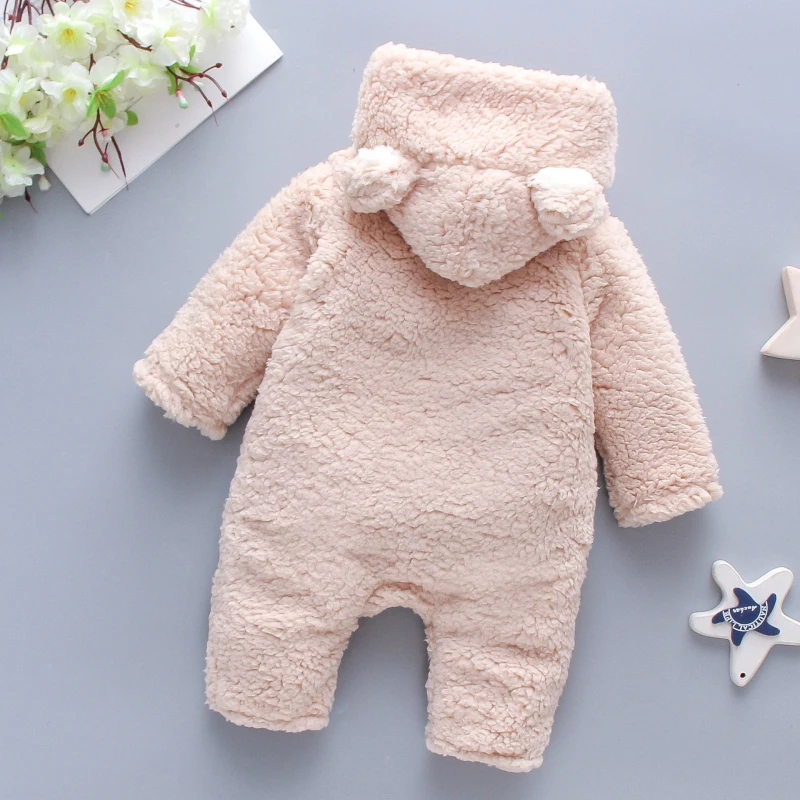 2021 hot Infant Jumpsuit Winter Baby Boys Girls Cute Cartoon Bear Embroidery Thicken Hooded Romper for 0-12M Toddler Kids Hot
2021 hot Infant Jumpsuit Winter Baby Boys Girls Cute Cartoon Bear Embroidery Thicken Hooded Romper for 0-12M Toddler Kids Hot