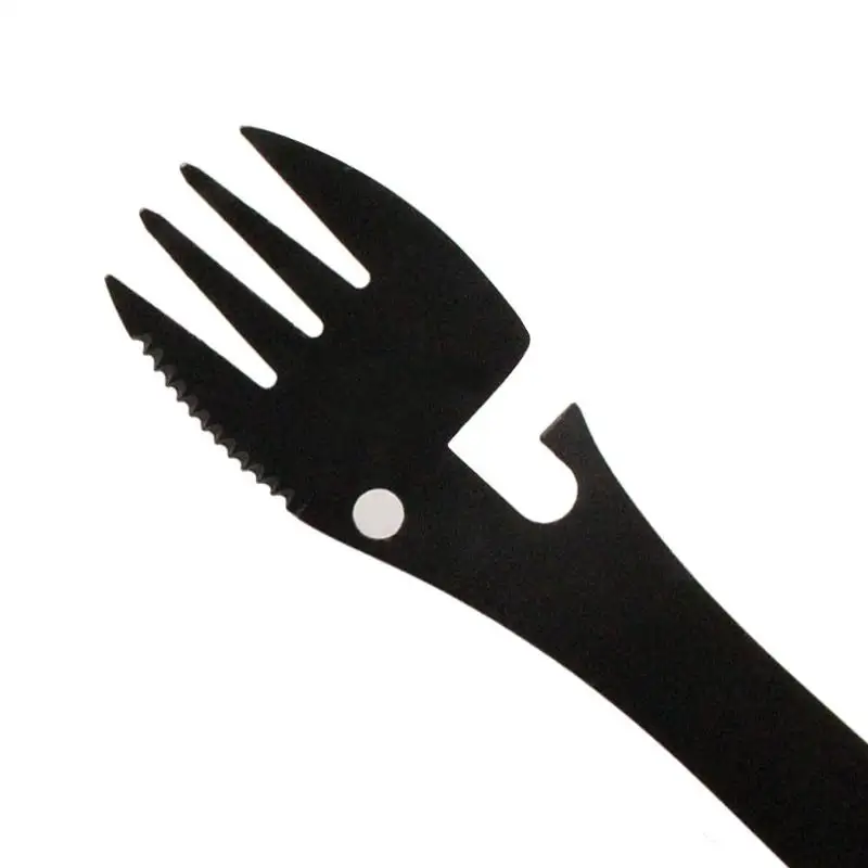 5 in 1 Multi-functional Outdoor Tools Stainless Steel Camping Survival EDC Kit Practical Fork Knife Spoon Bottle/Can Opener
5 in 1 Multi-functional Outdoor Tools Stainless Steel Camping Survival EDC Kit Practical Fork Knife Spoon Bottle/Can Opener