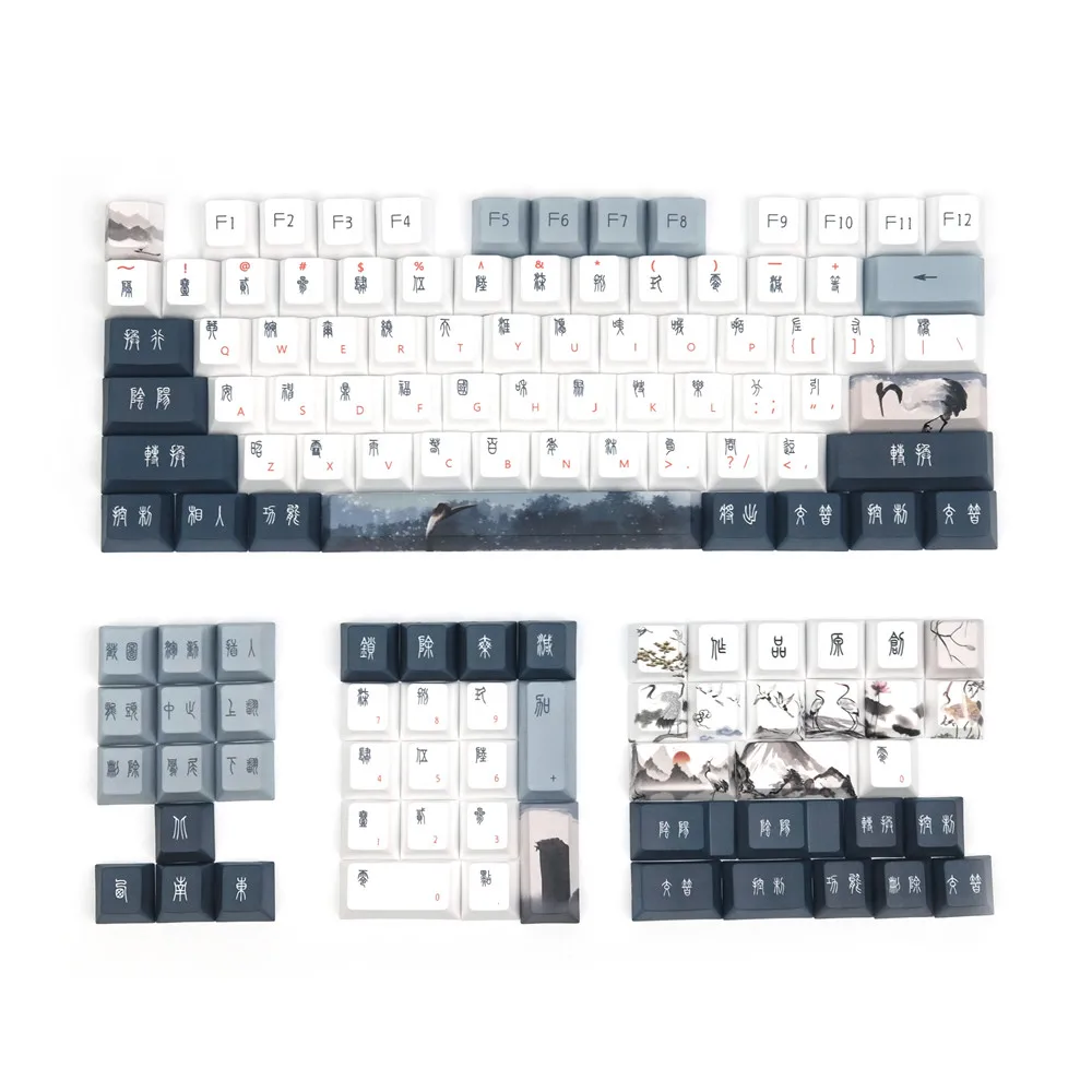 Red-crowned Retro Keycap Cherry Profile PBT Keycaps 5 Face DYE Sublimation 1.75U 2U Shift For Mechanical Keyboard GH60 GK61 64 8
Red-crowned Retro Keycap Cherry Profile PBT Keycaps 5 Face DYE Sublimation 1.75U 2U Shift For Mechanical Keyboard GH60 GK61 64 8