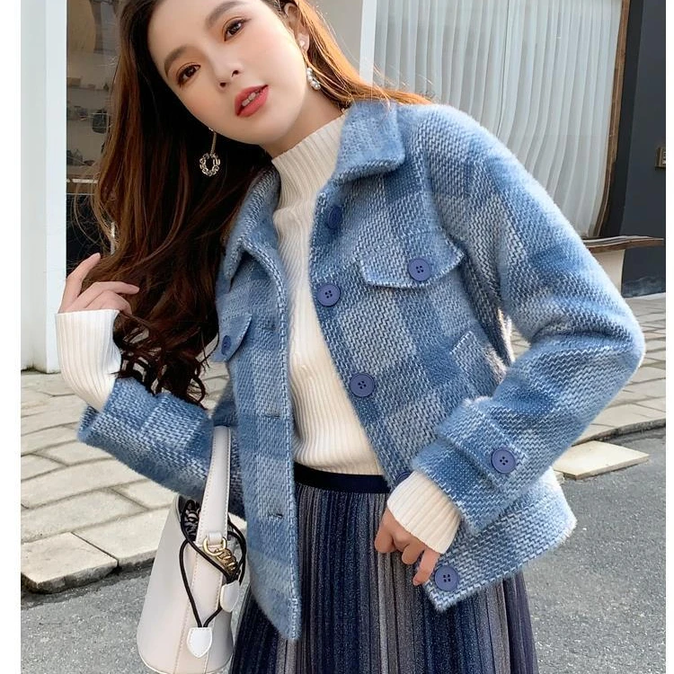 2021 New Women Knitting Faux Milk Fur Jacket High Quality Ladies Jacket Drop Shipping ropa de mujer
2021 New Women Knitting Faux Milk Fur Jacket High Quality Ladies Jacket Drop Shipping ropa de mujer