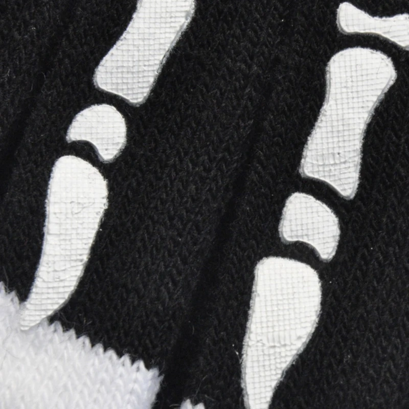 Halloween Skeleton Gloves Full Finger Knitted Winter Mittens Bone Gloves Novelty Photo Props Stage Party Supplies
Halloween Skeleton Gloves Full Finger Knitted Winter Mittens Bone Gloves Novelty Photo Props Stage Party Supplies