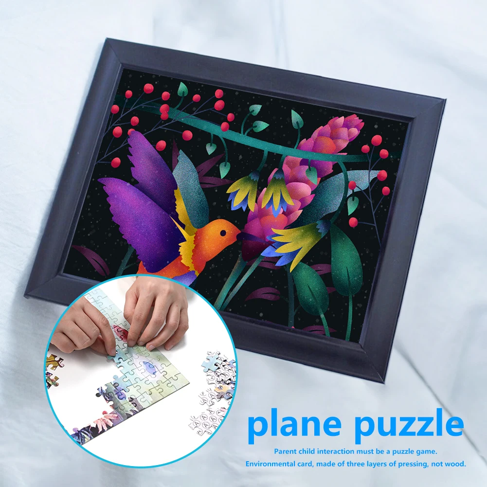 Portable DIY Flowers Bird Paper Puzzle Toys Home Decor Educational Assembling for Children Early Learning Supplies
Portable DIY Flowers Bird Paper Puzzle Toys Home Decor Educational Assembling for Children Early Learning Supplies