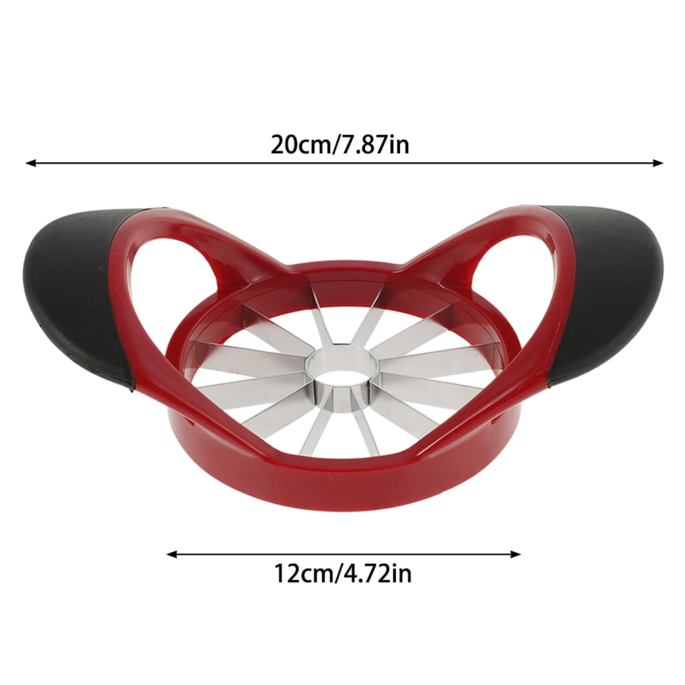 Stainless Steel Kitchen Assist Apple Slicer Cutter Pear Fruit Divider Tool Comfort Handle for Kitchen Apple Peeler
Stainless Steel Kitchen Assist Apple Slicer Cutter Pear Fruit Divider Tool Comfort Handle for Kitchen Apple Peeler