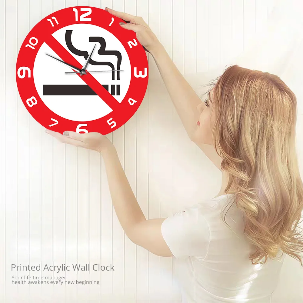 Prohibition Sign No Smoking Warning Wall Clocks Smoking is Prohibited Public Place Coffee Shop Store Decor Hanging Clocks Watch
Prohibition Sign No Smoking Warning Wall Clocks Smoking is Prohibited Public Place Coffee Shop Store Decor Hanging Clocks Watch