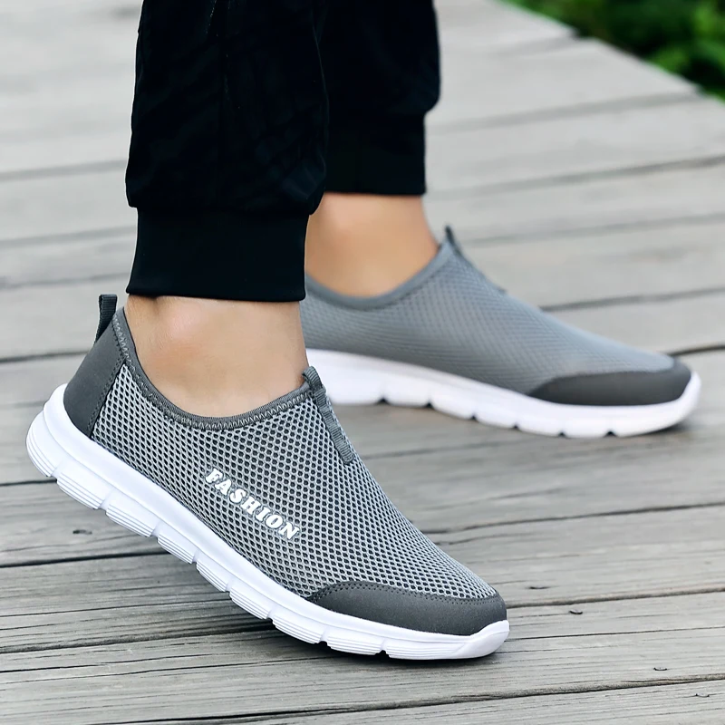 36-46 Summer Breathable Comfortable Mesh Male Running Shoes Lover's Trainers Walking Outdoor Sport Men Lightweight Sneakers
36-46 Summer Breathable Comfortable Mesh Male Running Shoes Lover's Trainers Walking Outdoor Sport Men Lightweight Sneakers